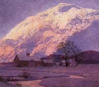 Parrish, Maxfield - Mountain Farm at Winter